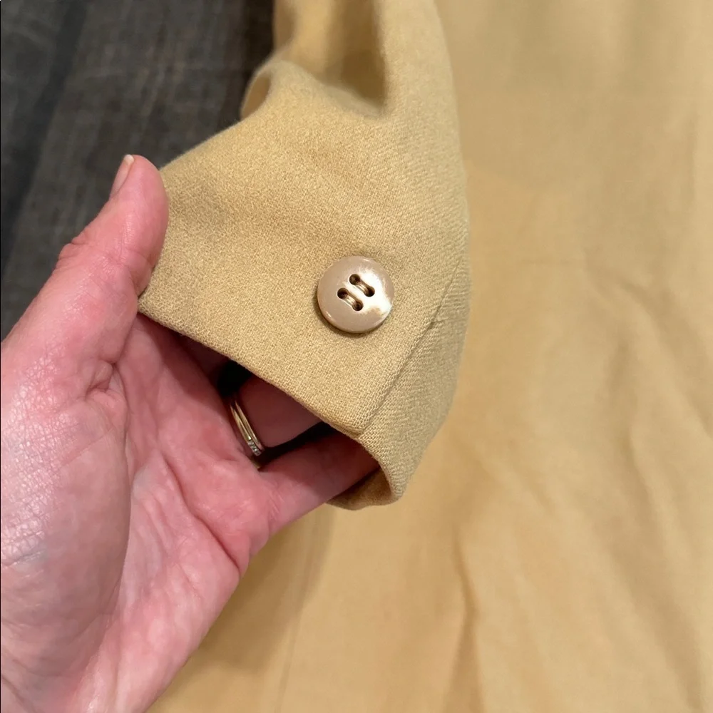 ⭐ Vintage Young Pendleton Kids Wool Blazer – Camel Tan – Size 7/8 – Made in USA